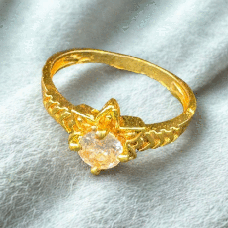 Golden Petal Ring