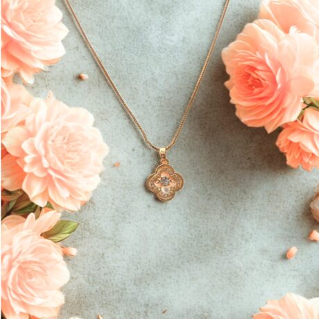 PetalAura Sparkle Pendant